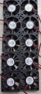 12V DC FAN 5015 (10 PC PACK)